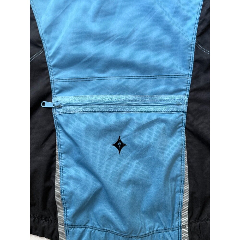 Specialized Women's Cycling Jacket Blue Black Full Zip Medium 🩵 - Picture 6 of 10